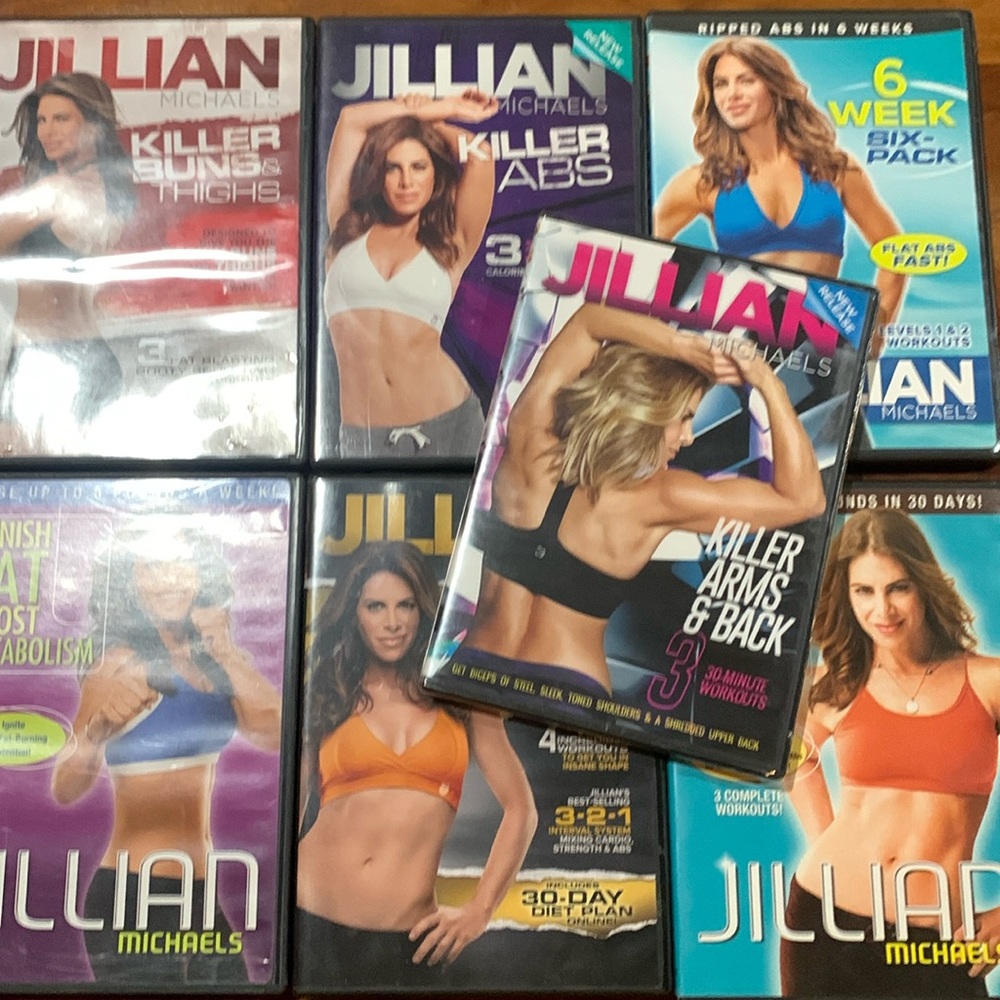 Jillian Michaels workout DVDs